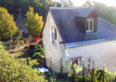 Gîte Vouvray vue extérieure