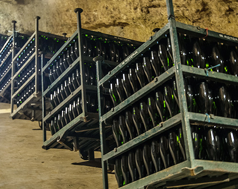 gyropalette de Vouvray dans la cave Carême